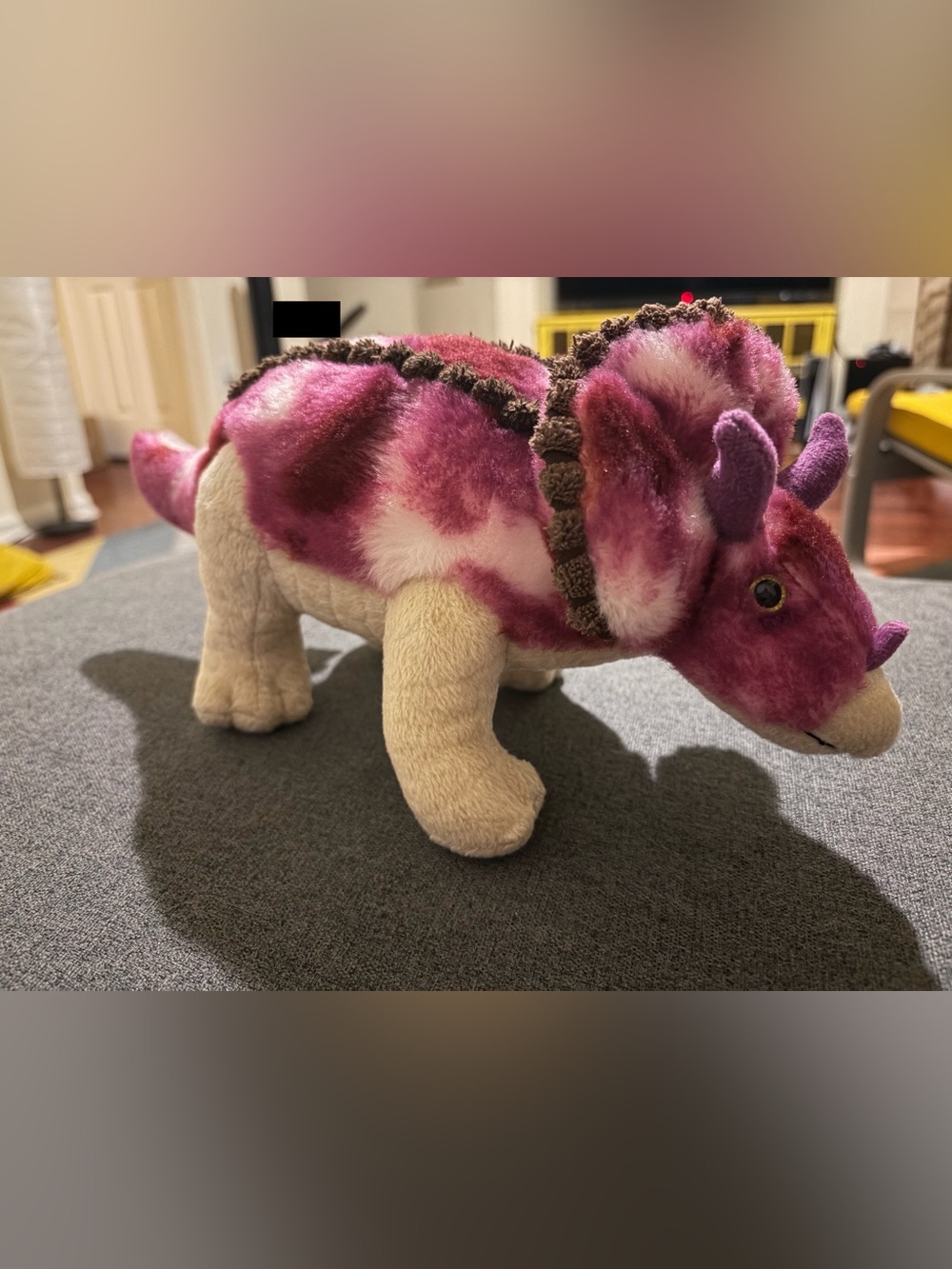 Aurora Plush Triceratops Stuffed Animal